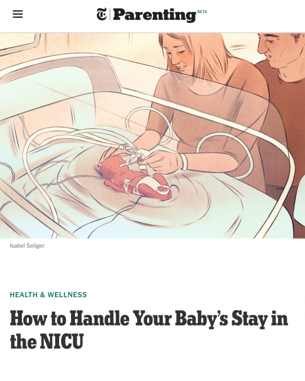 More information about "How to handle your baby's stay in the NICU (NY Times)"