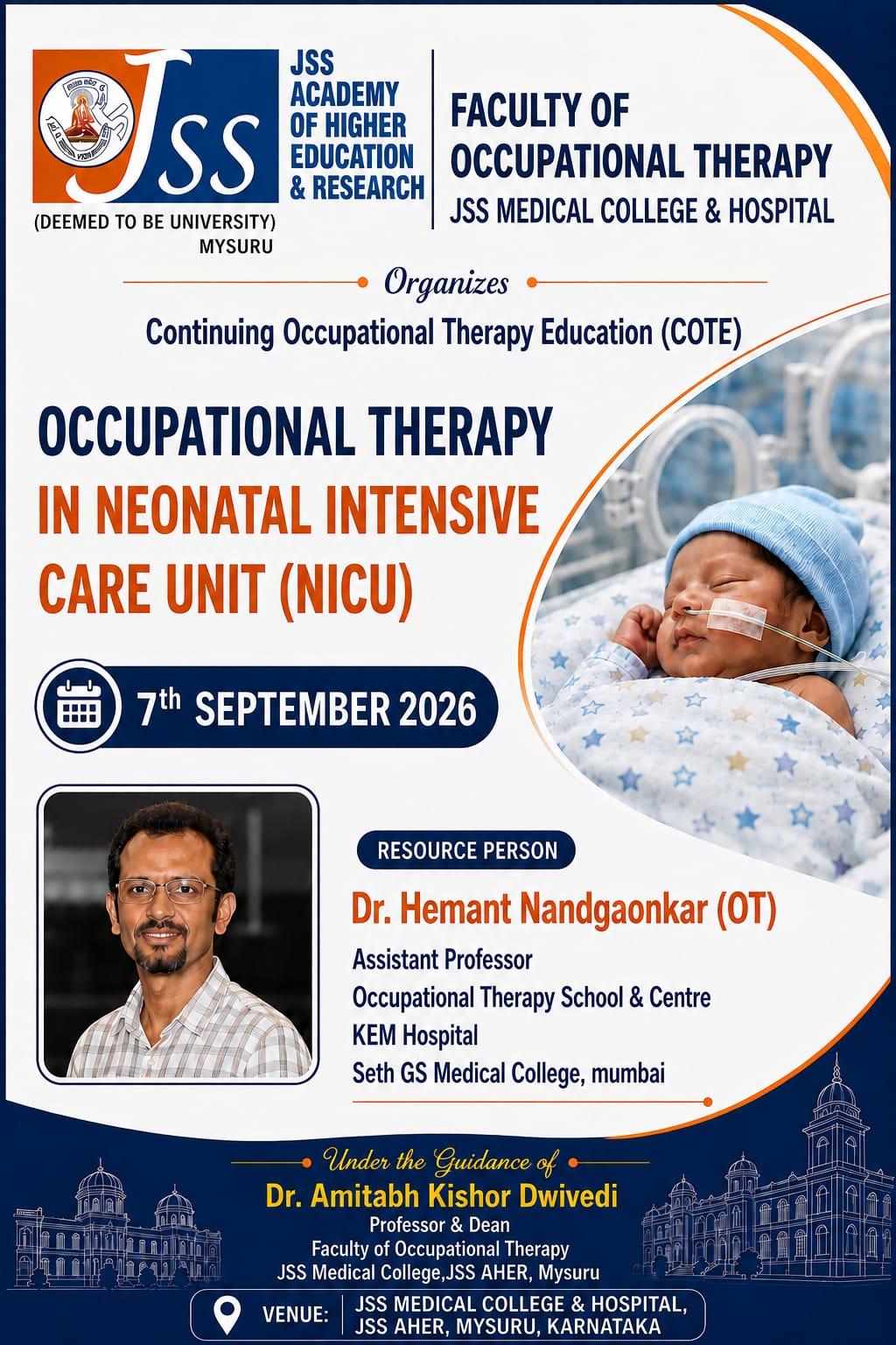 Occupational Therapy in the NICU