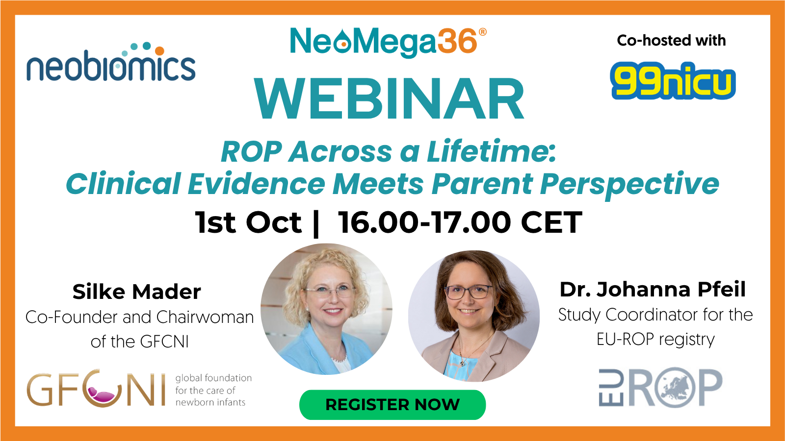 WEBINAR: ROP Across a Lifetime: Clinical Evidence Meets Parent Perspective