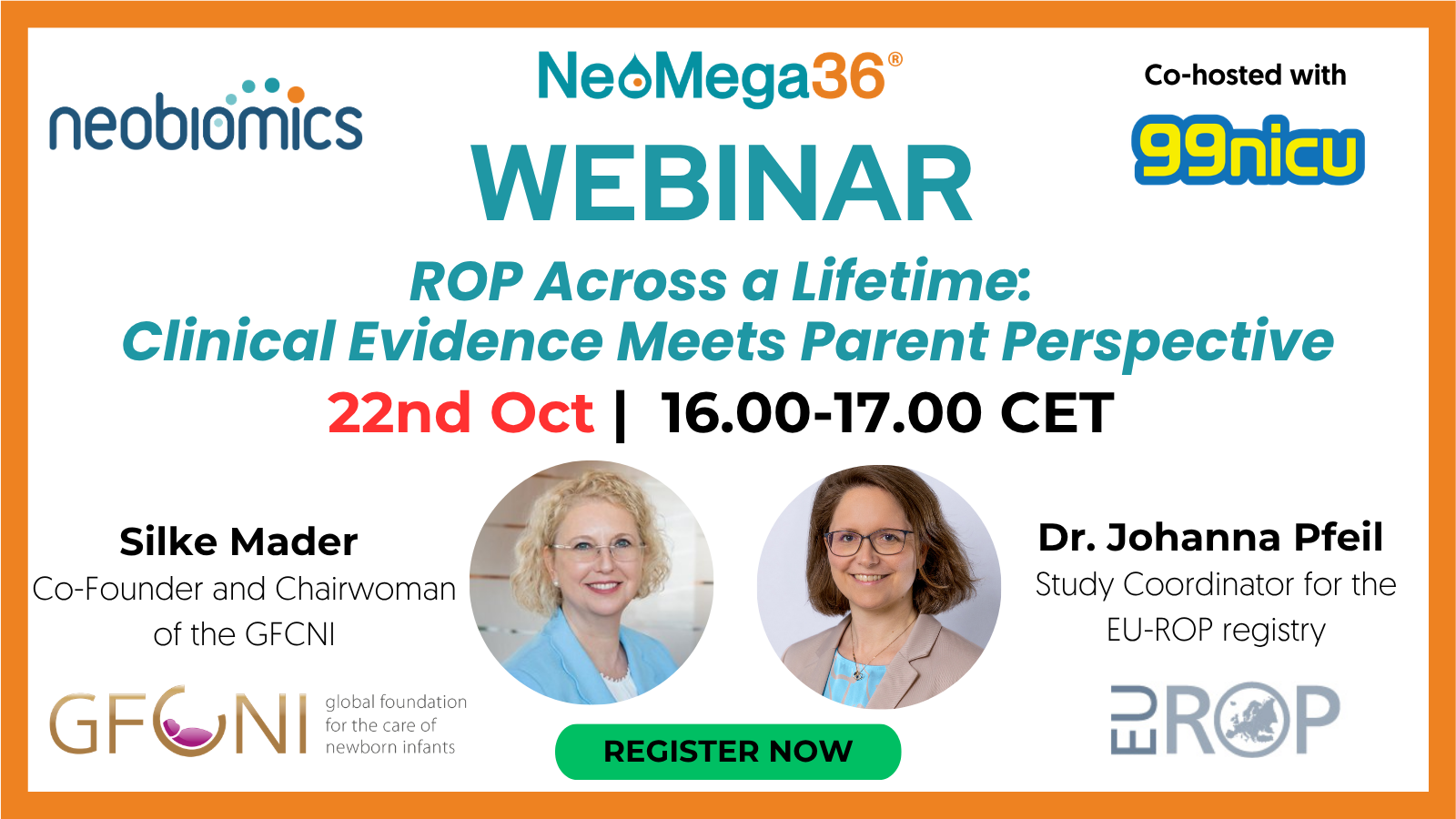 WEBINAR: ROP Across a Lifetime: Clinical Evidence Meets Parent Perspective